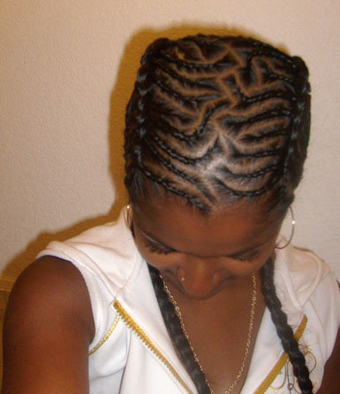 coiffure tresse mille patte