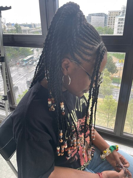 Line hair 