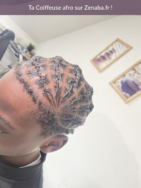 Barrel twist sur jeune homme