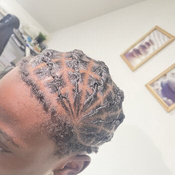 Barrel twist sur jeune homme