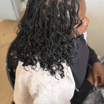 Bob boho braids