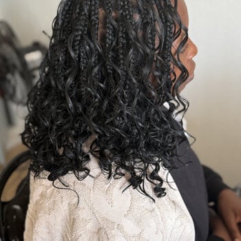 Bob boho braids