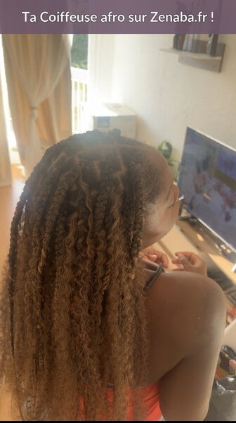 Bohemian Braids sur locks