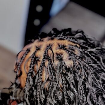 Boho braids courts