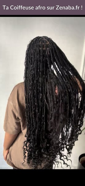 Boho braids de la gloire