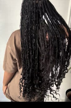 Boho braids de la gloire