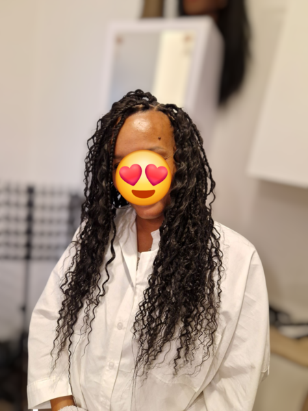 boho braids mi long
