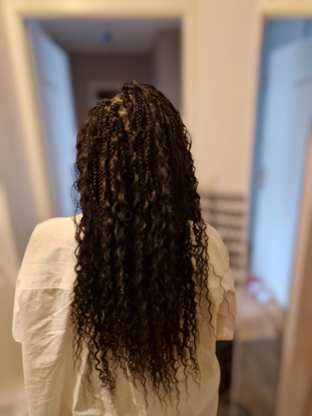 boho braids mi long