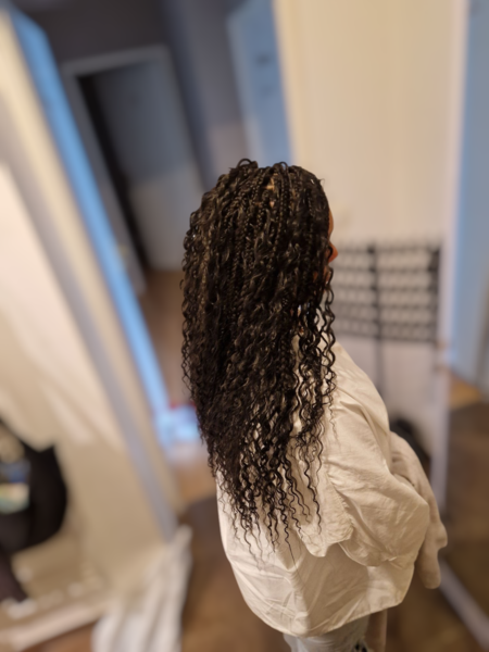 boho braids mi long