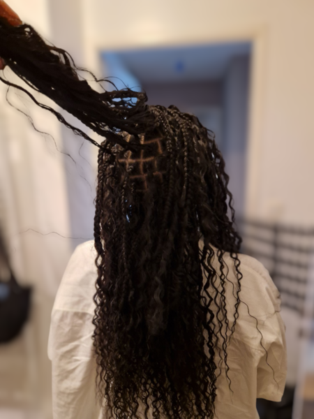 boho braids mi long