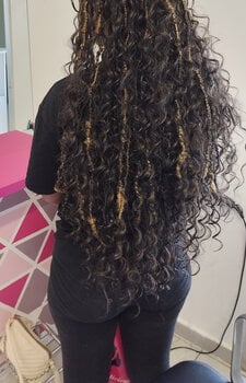 Boho faux locks