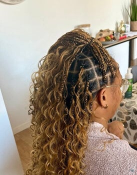 Boho knowtless braids