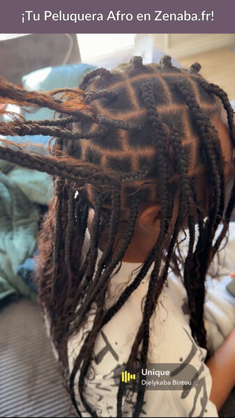 Box braids boho