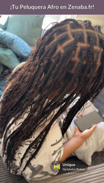 Box braids boho