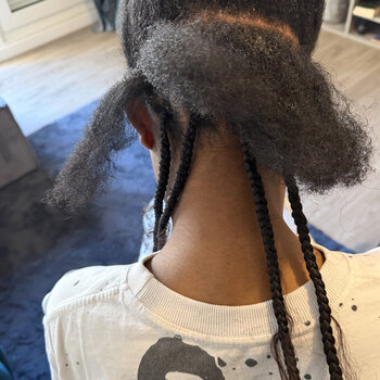 Box braids boho