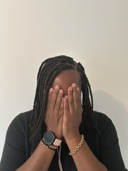 Box braids courtes 