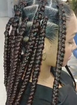 Box braids longue