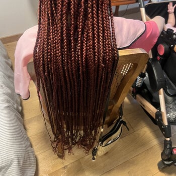 Box braids longues épaisseur moyenne