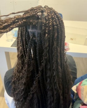 Box braids longues