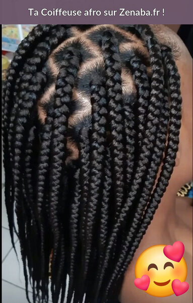 Box braids (mi-dos) FEMME