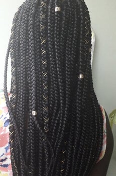 Box Braids mi-dos (moyen) FEMME