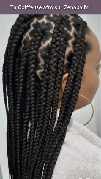 Box braids moyens