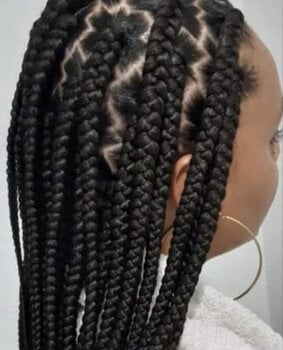 Box braids moyens