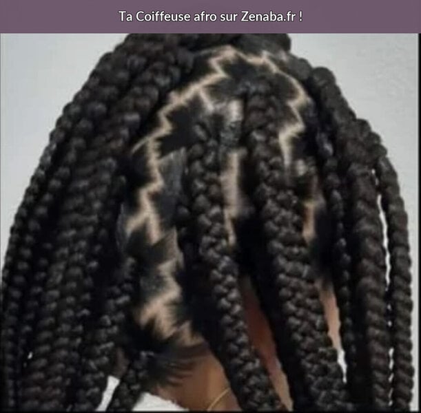 Box braids moyens