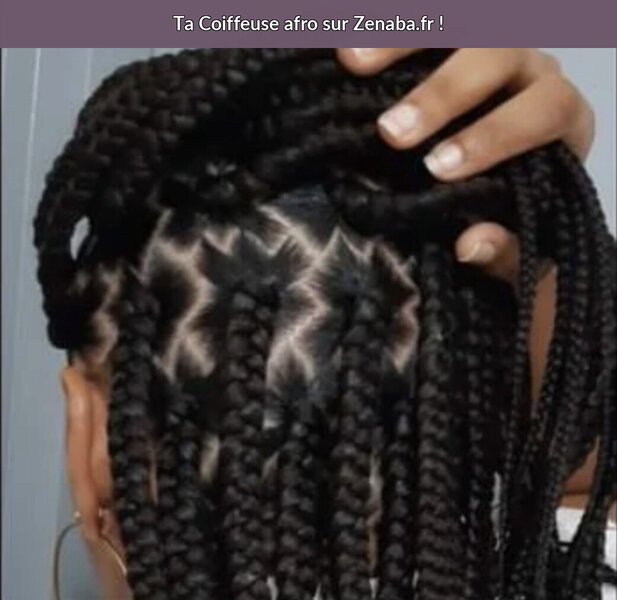Box braids moyens