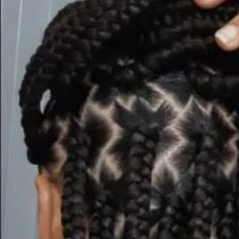 Box braids moyens
