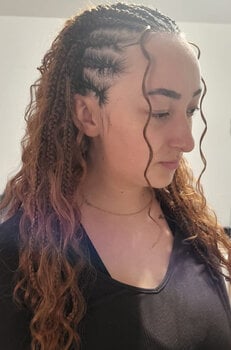 Box braids x boho braids sur cheveux lisses