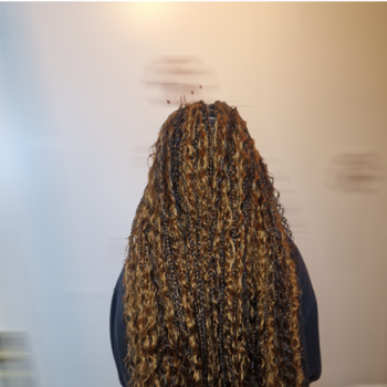 Braids bohémien (boho braids) long