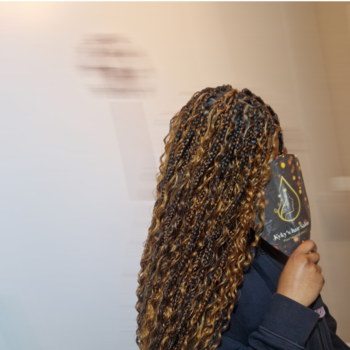 Braids bohémien (boho braids) long