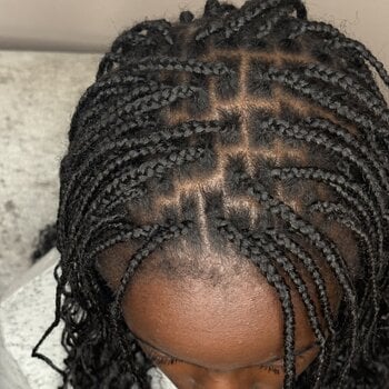  braids fin avec des rajouts