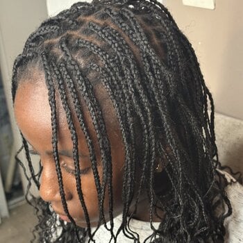  braids fin avec des rajouts
