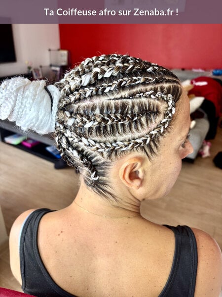 Braids ponytail