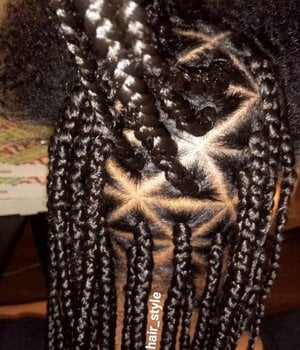 Braids tracés triangle 