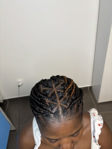 Braids triangulaire 