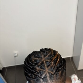 Braids triangulaire 