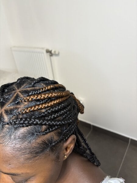 Braids triangulaire 