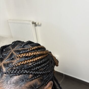 Braids triangulaire 