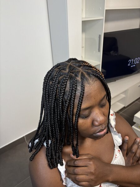 Braids triangulaire 