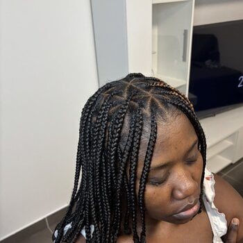 Braids triangulaire 