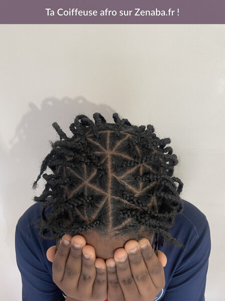Braids triangulaires sans rajouts 