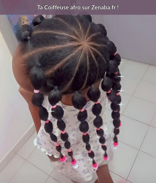 Bubble braids enfant