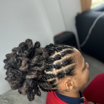 Chignon pétale Locks 