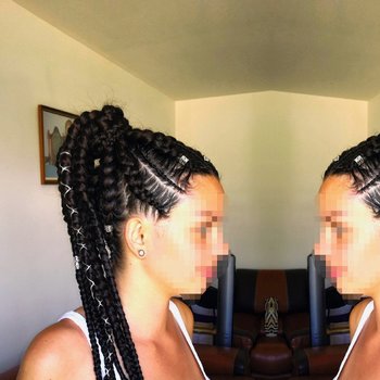Chignon tressé 