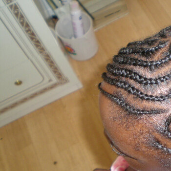 coiffure afro enfant