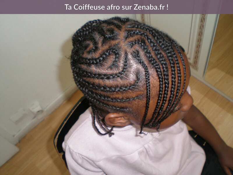 coiffure afro enfant