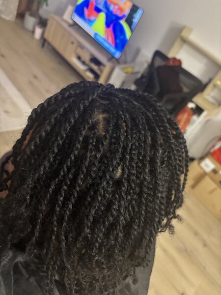 Coiffure afro